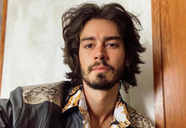 Netflix actor Manuel Masalva taking a selfie