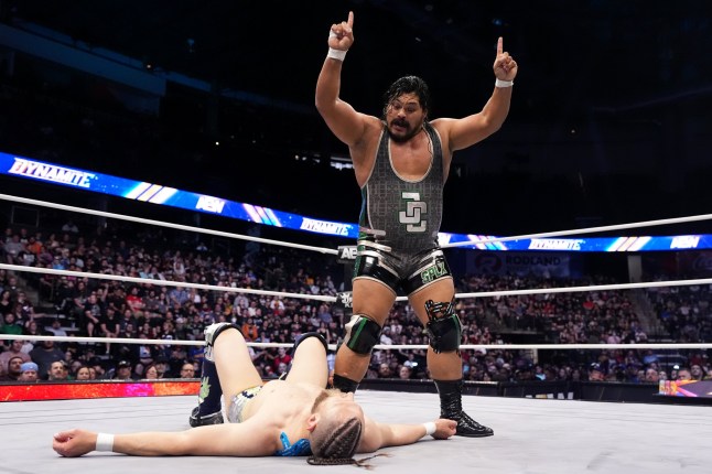 Lee South Bryan Danielson and Claudio vs Kyle Fletcher and Jeff Cobb Everett, WA AEW Dynamite May 15, 2024